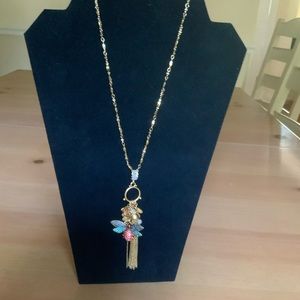 Charm necklace. Sequin.